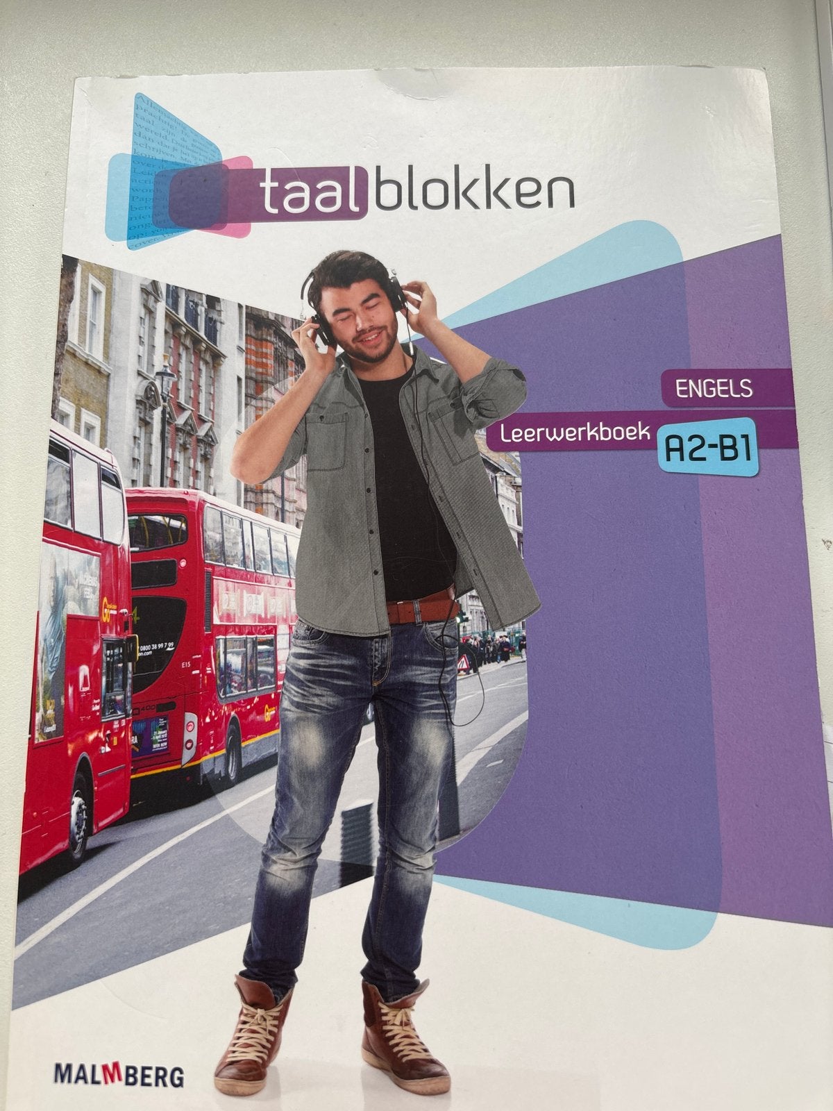 Taalblokken Engels A2-B1 Leerwerkboek Malmberg, Ophalen of Verzenden, Zo goed als nieuw, Non-fictie