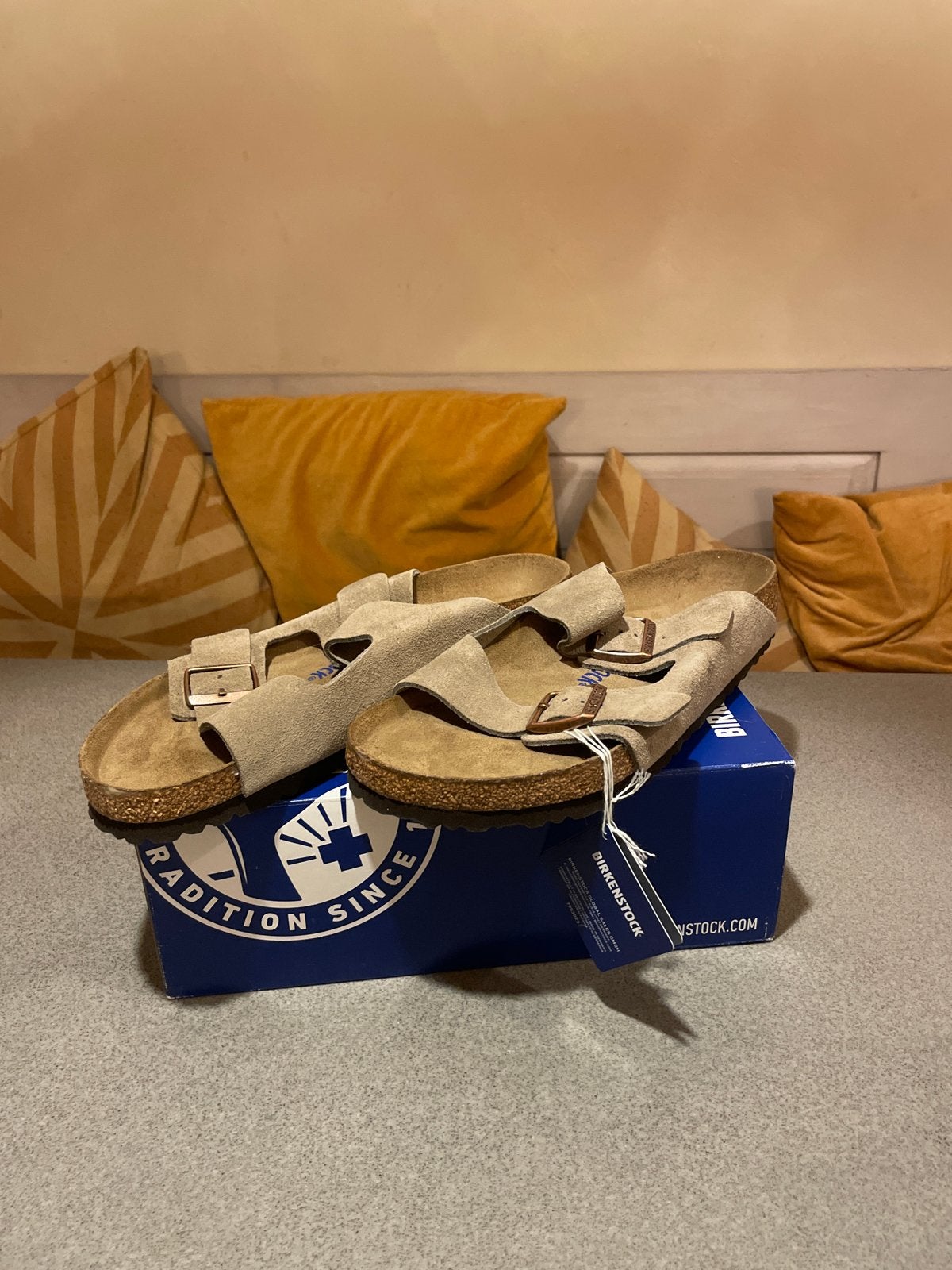 Birkenstock Arizona Sandalen Taupe - Nieuw met kaartje, Sandalen, Bruin, Nieuw, Ophalen of Verzenden