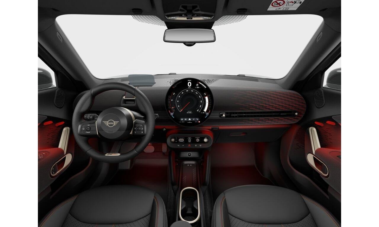 MINI Aceman E John Cooper Works Trim | Pakket S Plus, Stof, Zwart, Zwart, Aceman