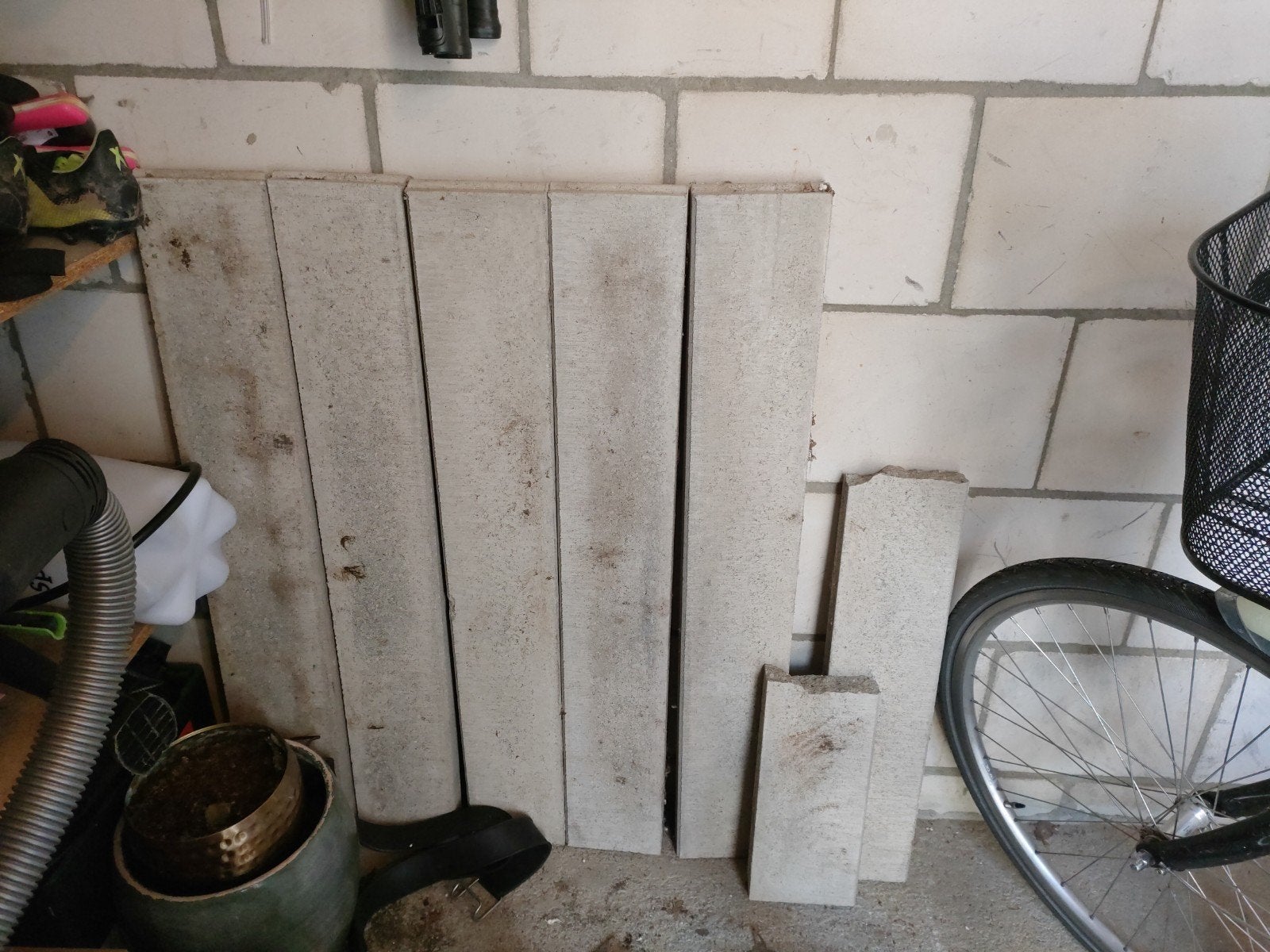 Opsluitbanden wit (6 stuks), Ophalen, Overige materialen, Minder dan 3 meter, Minder dan 1 meter