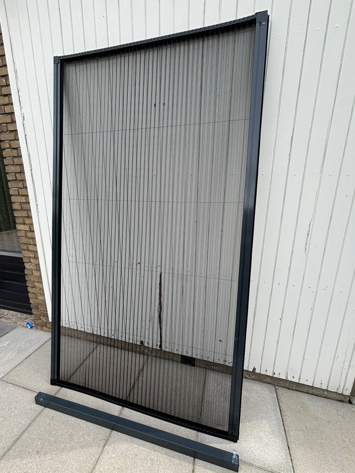 Luxaflex hordeur in plissé (nieuw) 238x131, Luxaflex, Ophalen of Verzenden, Nieuw, Grijs