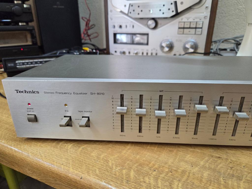 Technics equalizer sh8010  zilver, Ophalen of Verzenden, Gebruikt, Overige merken