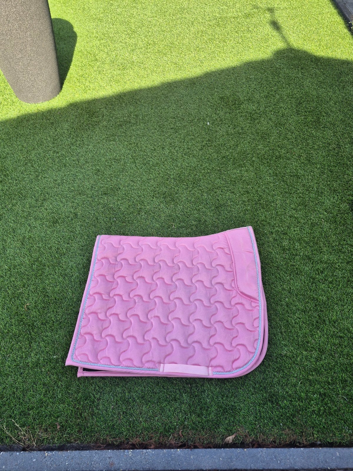 Horsegear Belezza Zadeldek - Roze - Full Dressuur., Horsegear, Gebruikt, Dressuurdekje, Roze