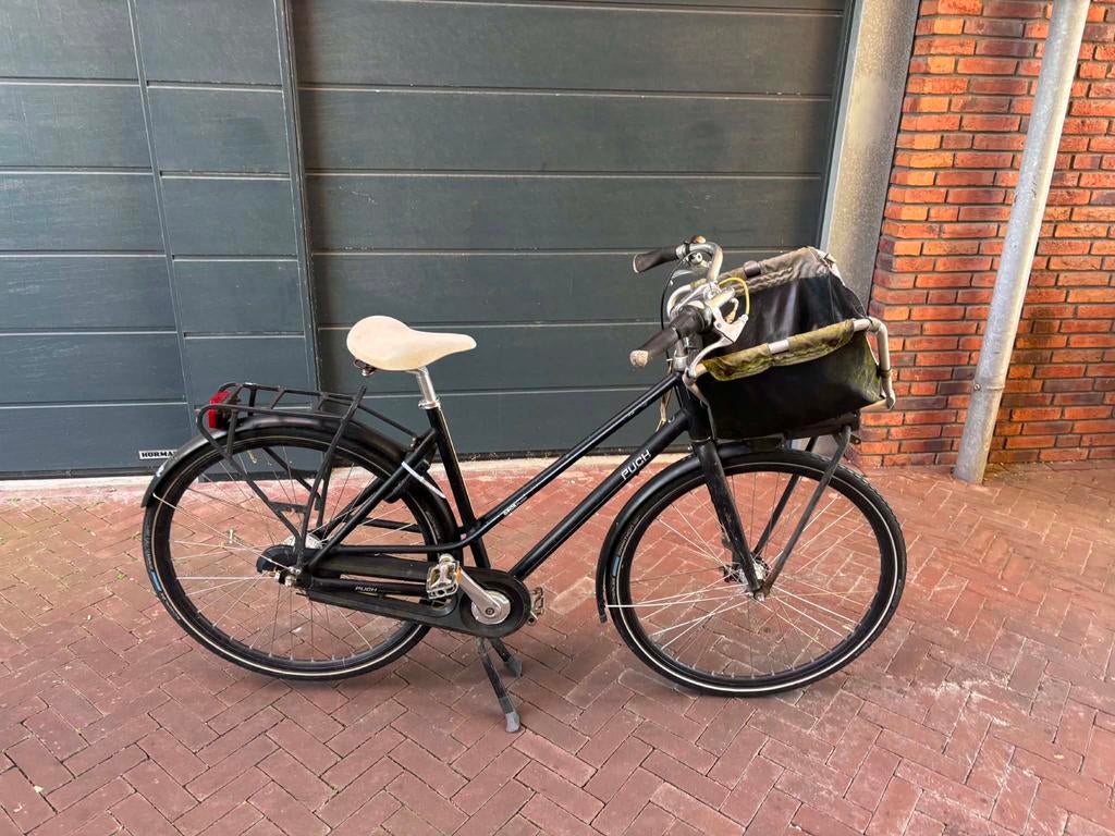 Puch Damesfiets 28 inch banden Voor achter handrem, Ophalen, Gebruikt