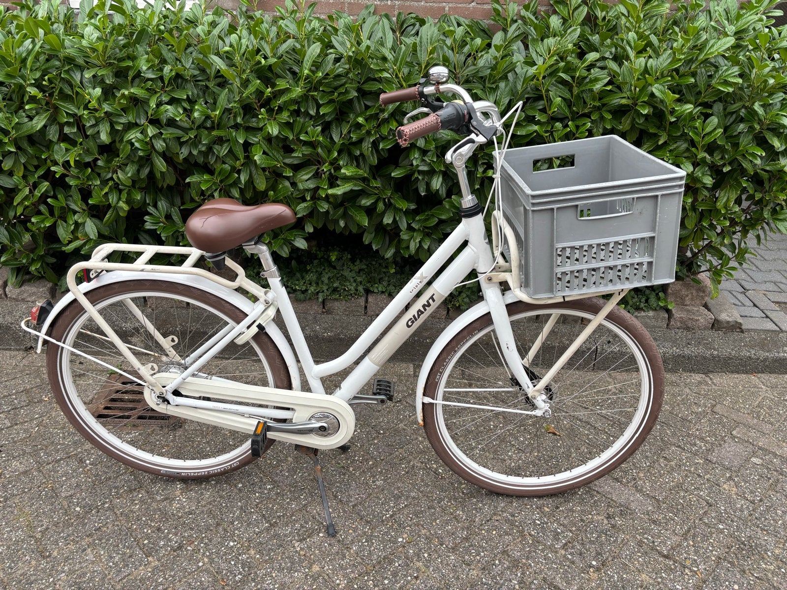 Giant Triple X transport dames fiets, Fietsen en Brommers, Fietsen | Dames | Damesfietsen, Ophalen, Gebruikt, Versnellingen, Giant