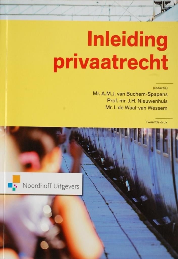 Inleiding privaatrecht (2013), Verzenden, Beta, Zo goed als nieuw, HBO