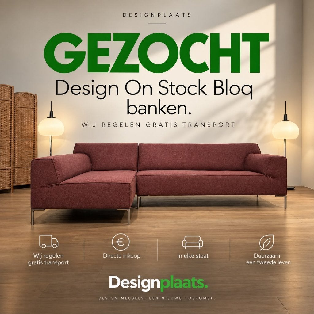 GEZOCHT Design on Stock Bloq bank | Directe inkoop, Huis en Inrichting, Gebruikt, Overige maten, Design on Stock, Ophalen of Verzenden