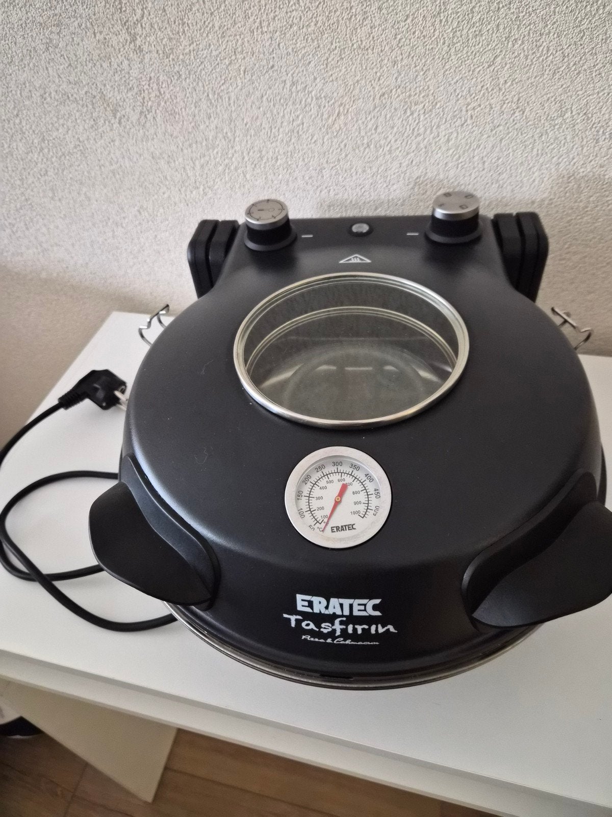 Eratec Tasfirın Pizza & Lahmacun Oven - Zo goed als nieuw, Witgoed en Apparatuur, Ophalen, Minder dan 45 cm, Overige merken, Minder dan 45 cm