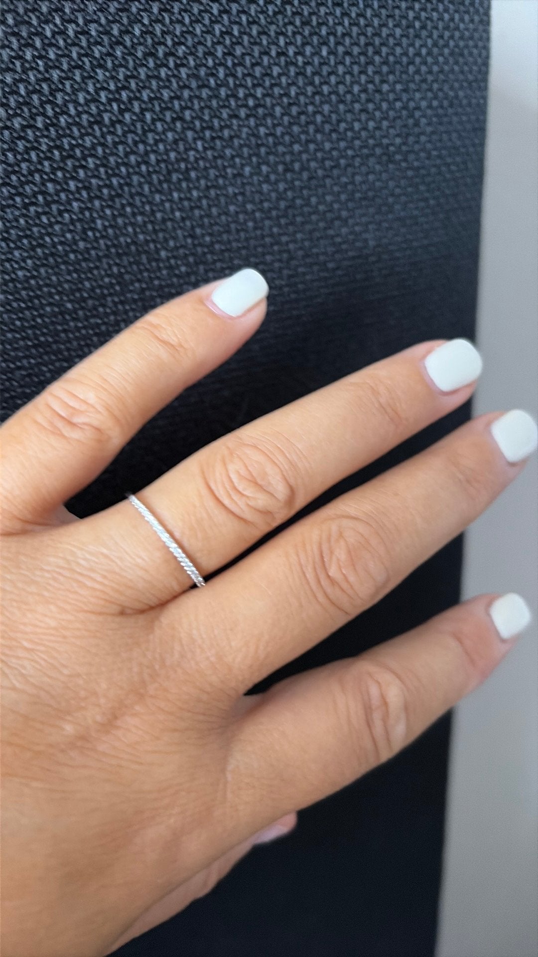 Diamond aanschuif ring, Sieraden, Tassen en Uiterlijk, Ophalen of Verzenden, Zo goed als nieuw, Dame, Goud