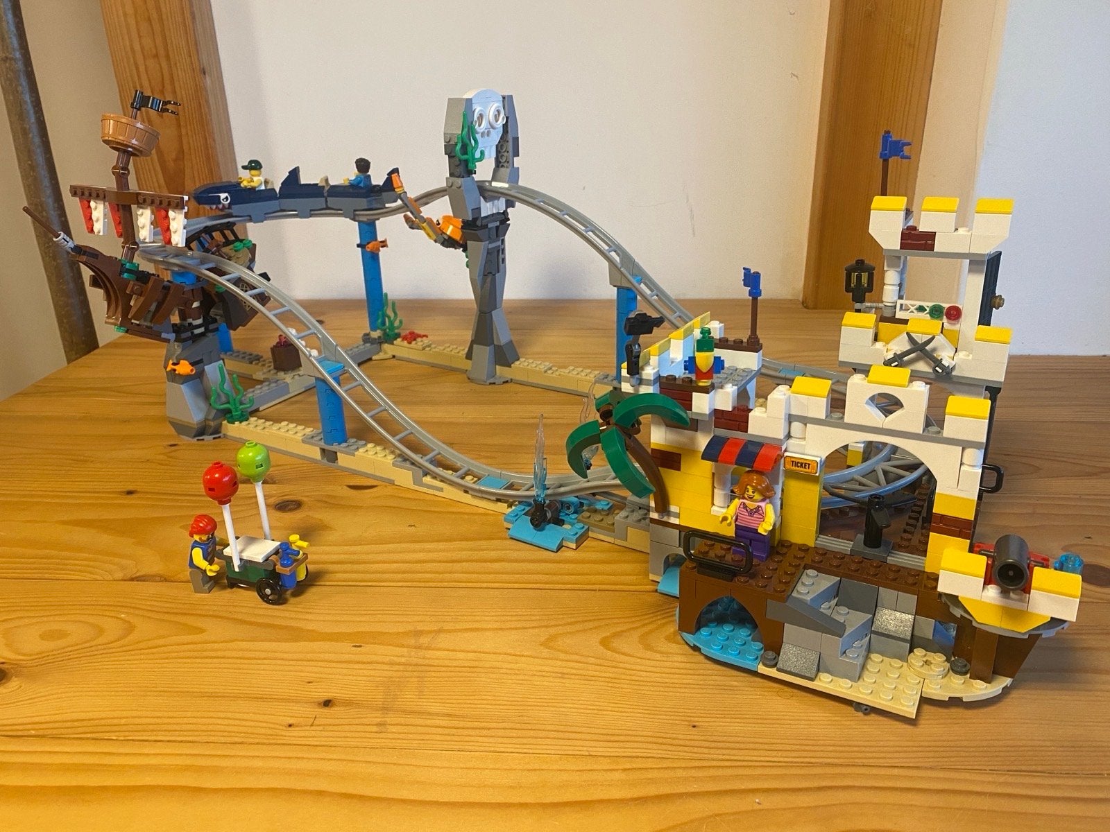 LEGO Creator 3in1 31084 Piratenachtbaan, Ophalen of Verzenden, Zo goed als nieuw, Overige merken