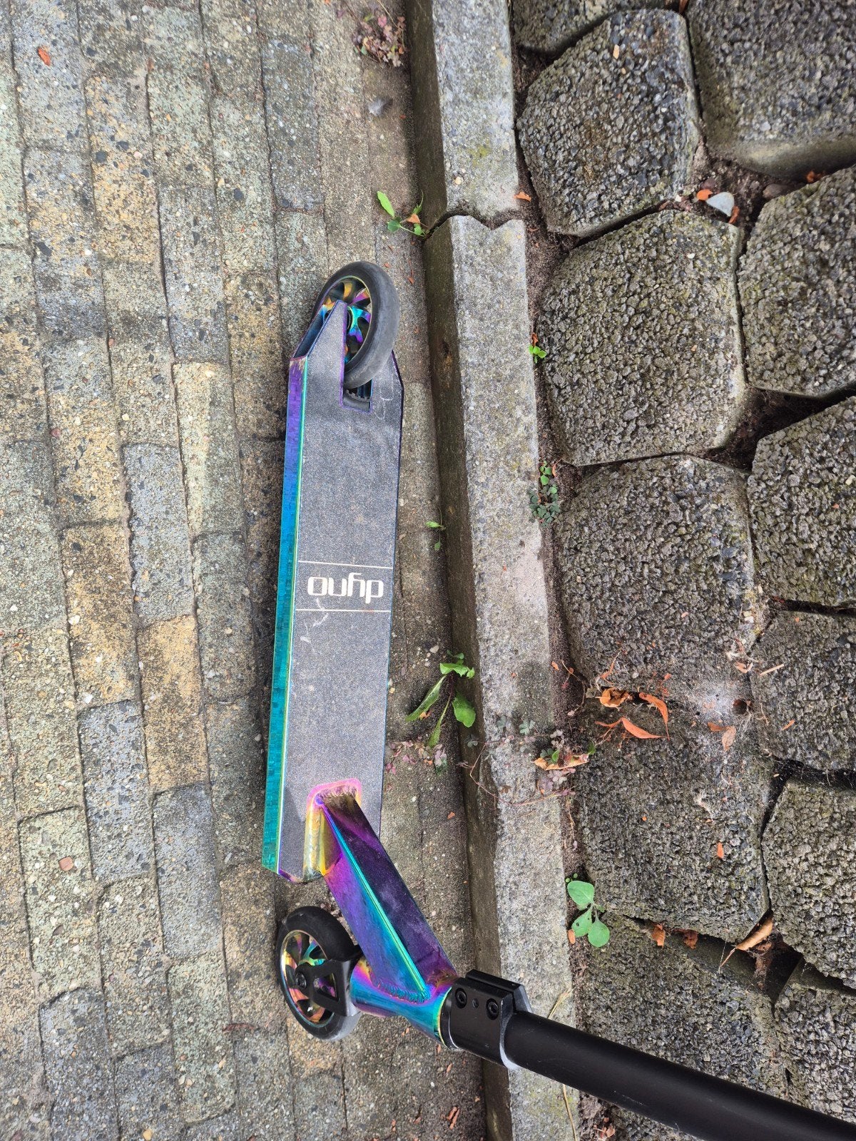 Stuntstep met kapotte rem - Dyno/Voul, Fietsen en Brommers, Steps, Ophalen, Gebruikt, Gewone step, Dyno/Voul