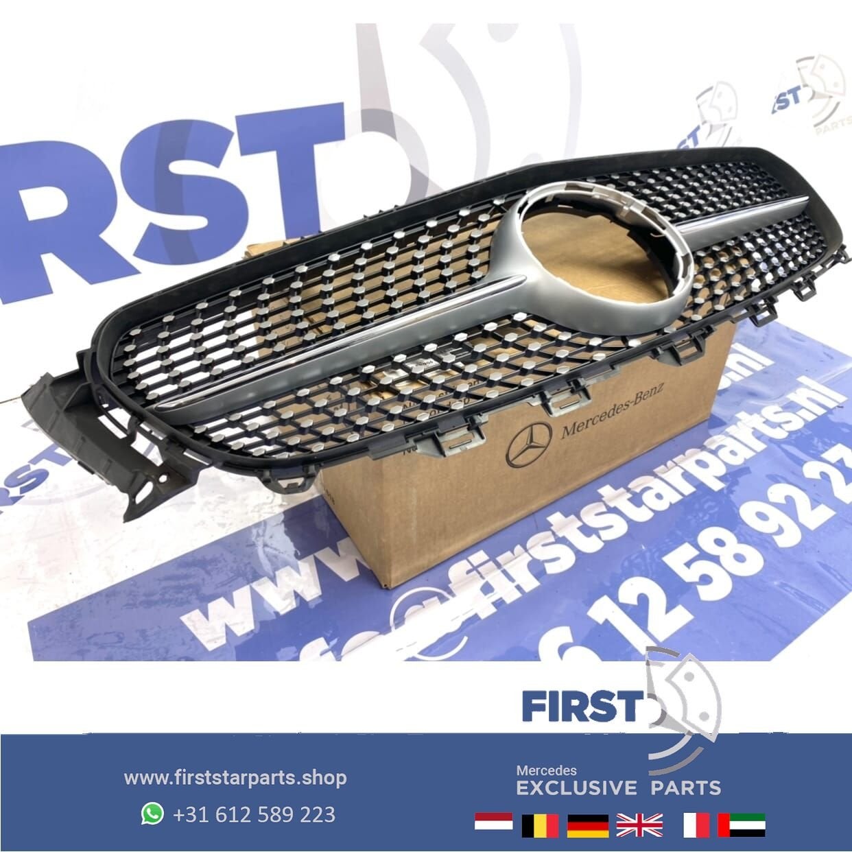 W213 W238 E KLASSE DIAMOND GRIL ORIGINEEL Mercedes E KLASSE, Gebruikt, -, Ophalen of Verzenden, -
