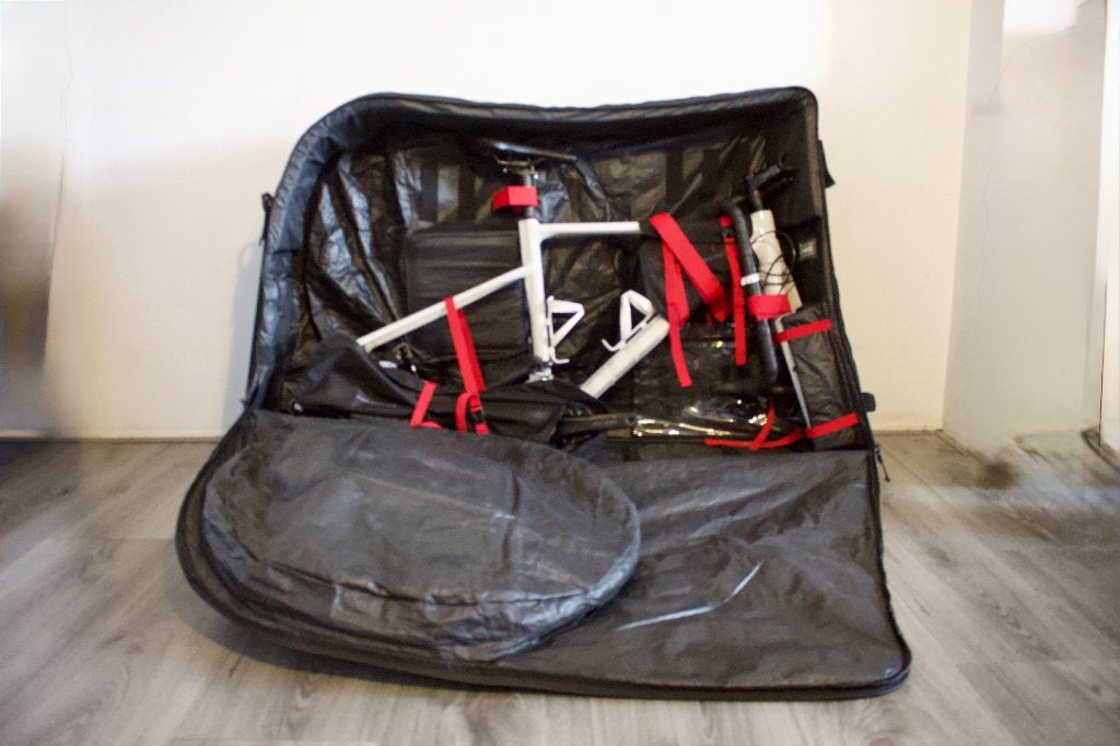 EVOC Bike Travel Bag 280L te huur | Fietskoffer Vliegtuig, Fietsen en Brommers, Fietsaccessoires | Fietstassen, Ophalen, Gebruikt
