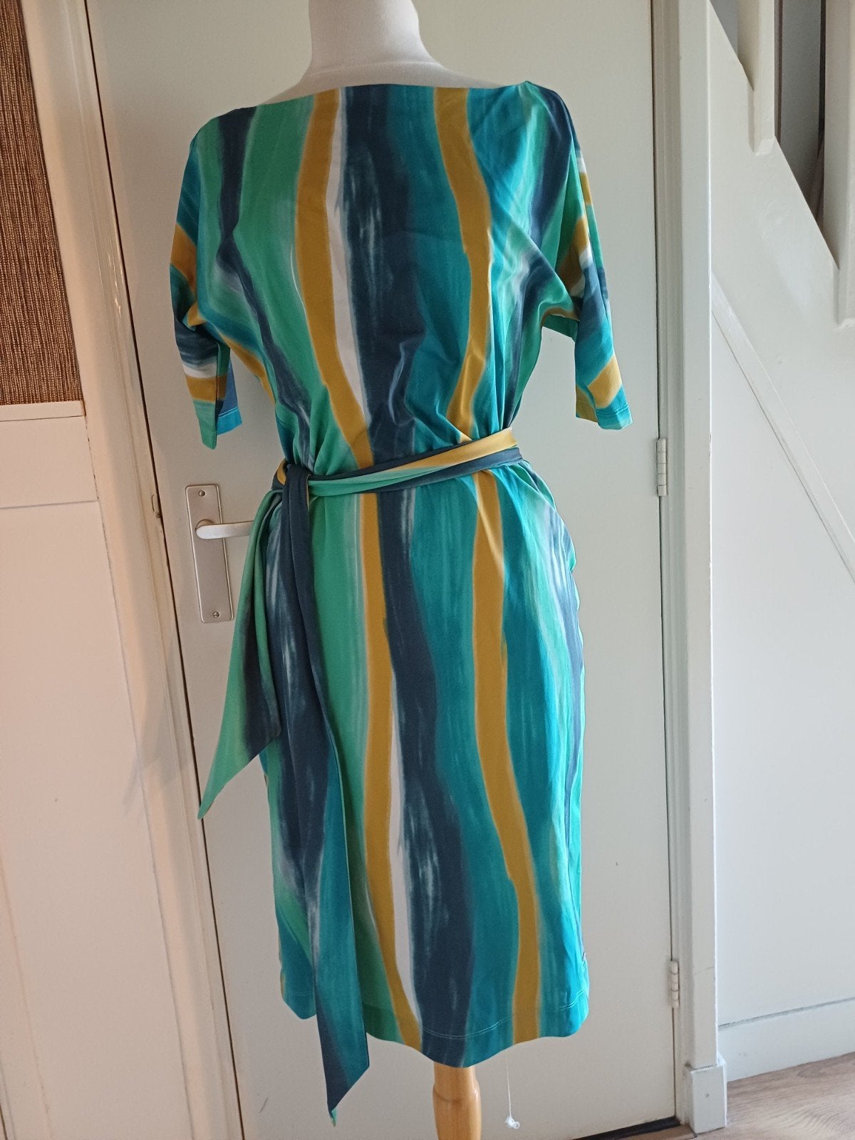 Mi piace travel jurk Mint leaf Swirly, maat S, Mp, Mp, Nieuw, Ophalen of Verzenden