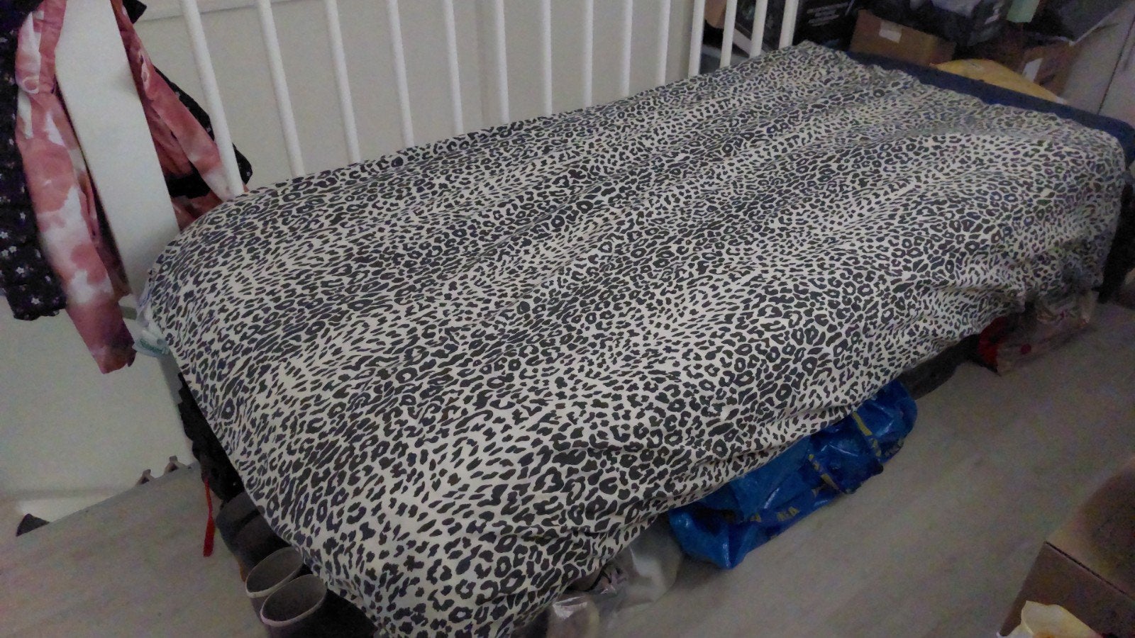 Auping bed extra lang 220x90/95 cm, Ophalen, Gebruikt, 90 cm, Eenpersoons