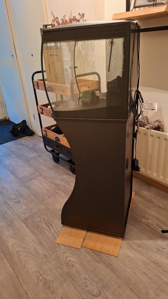 aquarium, Gebruikt, Ophalen of Verzenden, Leeg aquarium, Verwarming
