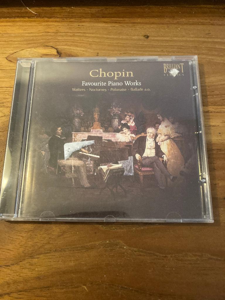 Chopin - Favourite Piano Works (Waltzes, Polonaise, Nocturne, Ophalen of Verzenden, Classicisme, Zo goed als nieuw, Orkest of Ballet