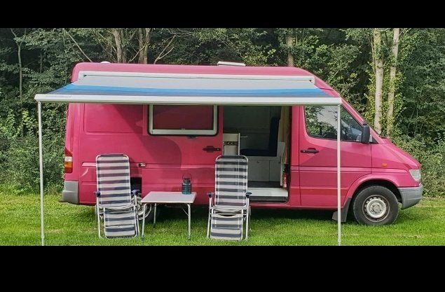Buscamper Mercedes Sprinter 308D 1996, Chemisch toilet, Buscamper of Camperbus, Tot en met 3, Elekrische verwarming