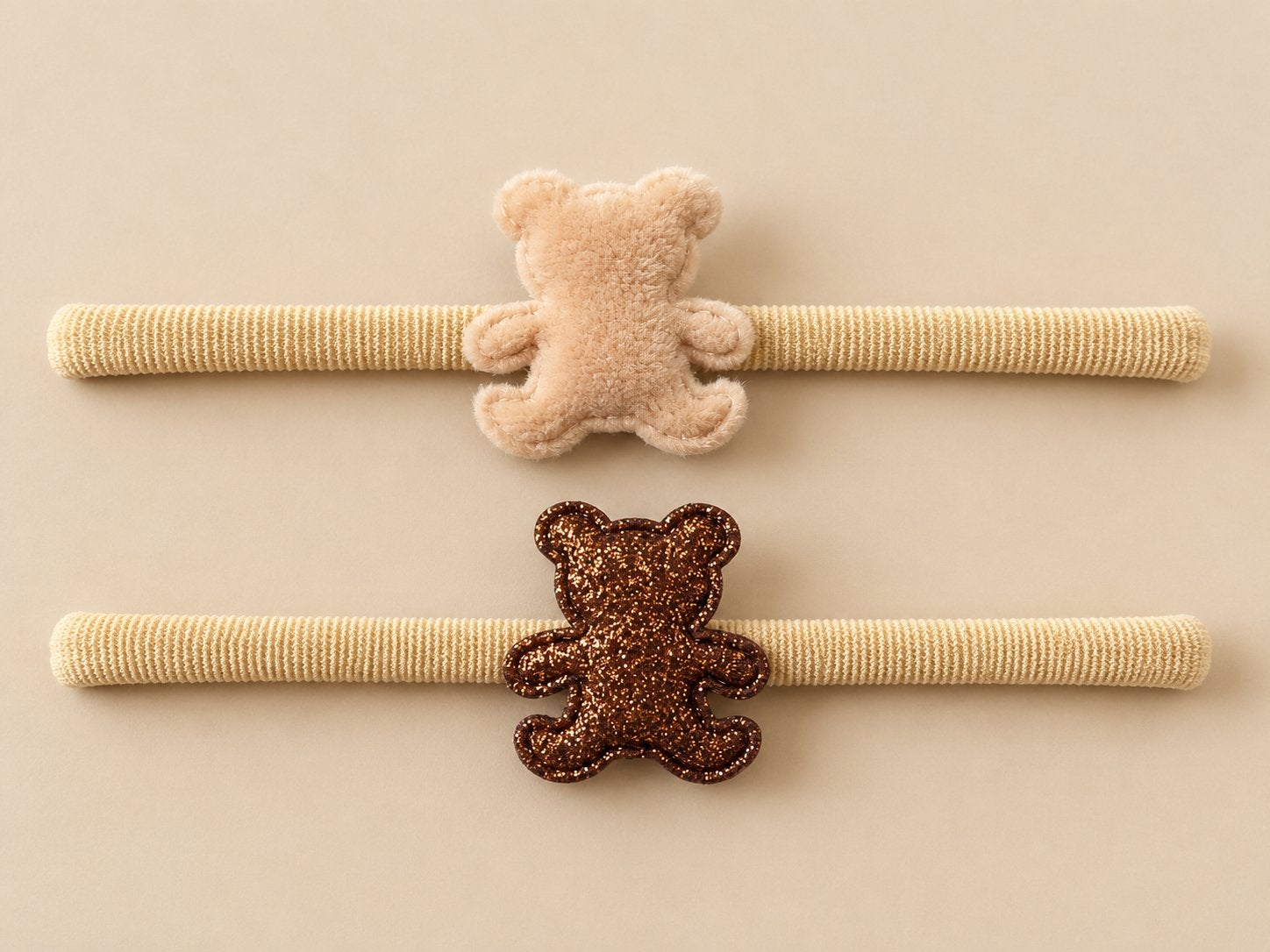 Nieuwe handgemaakte haarbandjes met beertjes, Verzenden, Nieuw