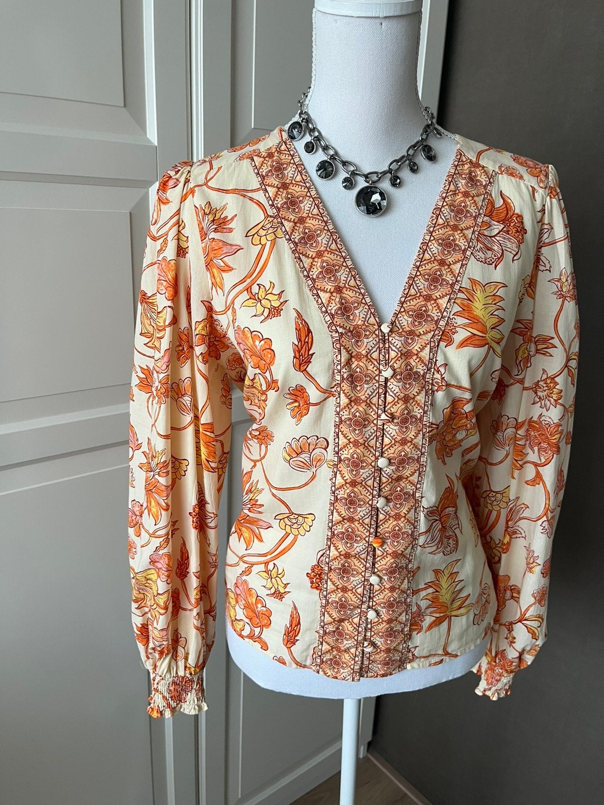 Prachtig Cotton Club blousje top topje maat S, Ophalen of Verzenden, Zo goed als nieuw, Maat 36 (S), Meerkleurig