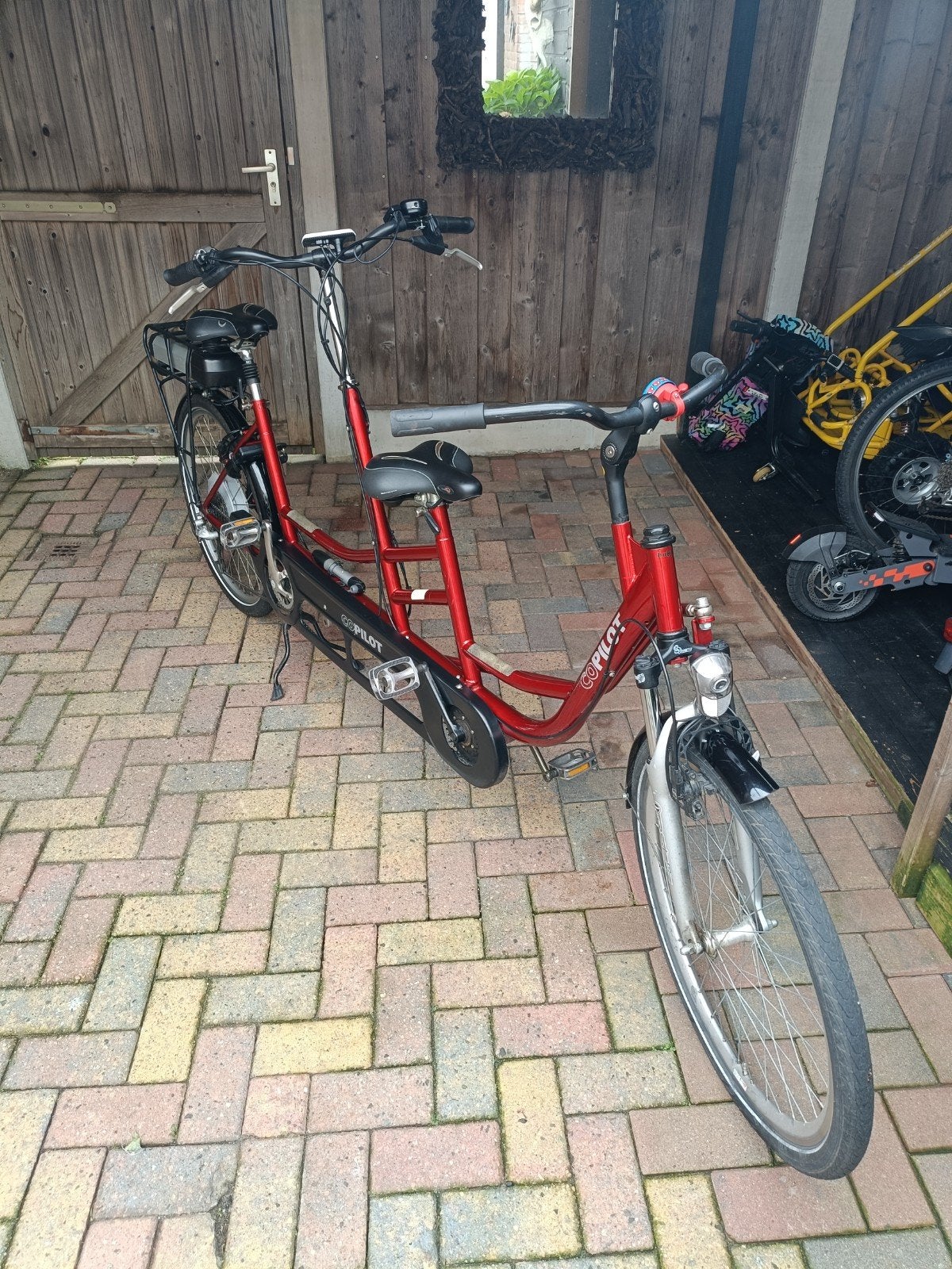 copilot electrische ouder kind tandem, Minder dan 47 cm, Ophalen, Gebruikt, Overige merken