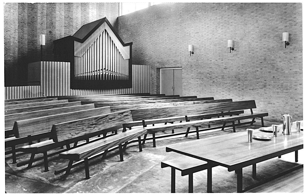 700397 Sluiskil 1966 Ned herv Kerk Wederopbouw onbeschreven, Verzamelen, Ansichtkaarten | Nederland, Ophalen of Verzenden, 1960 tot 1980