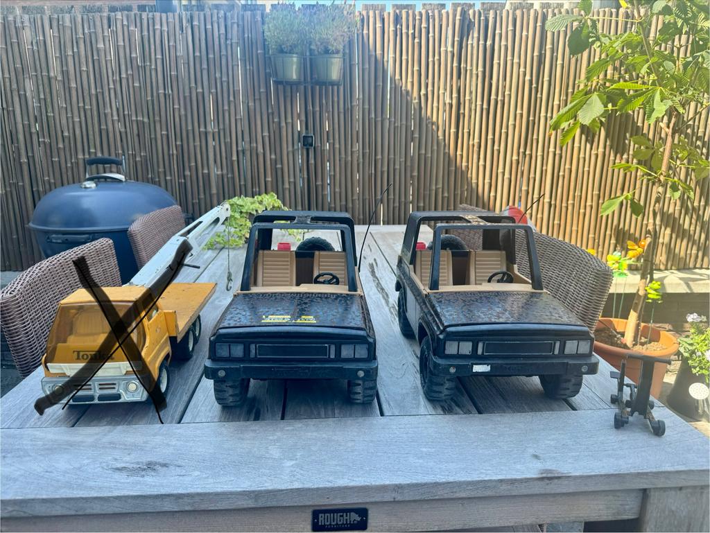 Tonka Jeep - Vintage Speelgoedauto, Ophalen, Gebruikt
