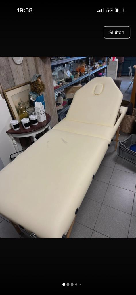 Massagetafel inklapbaar, Sport en Fitness, Massageproducten, Ophalen, Gebruikt, Massagetafel