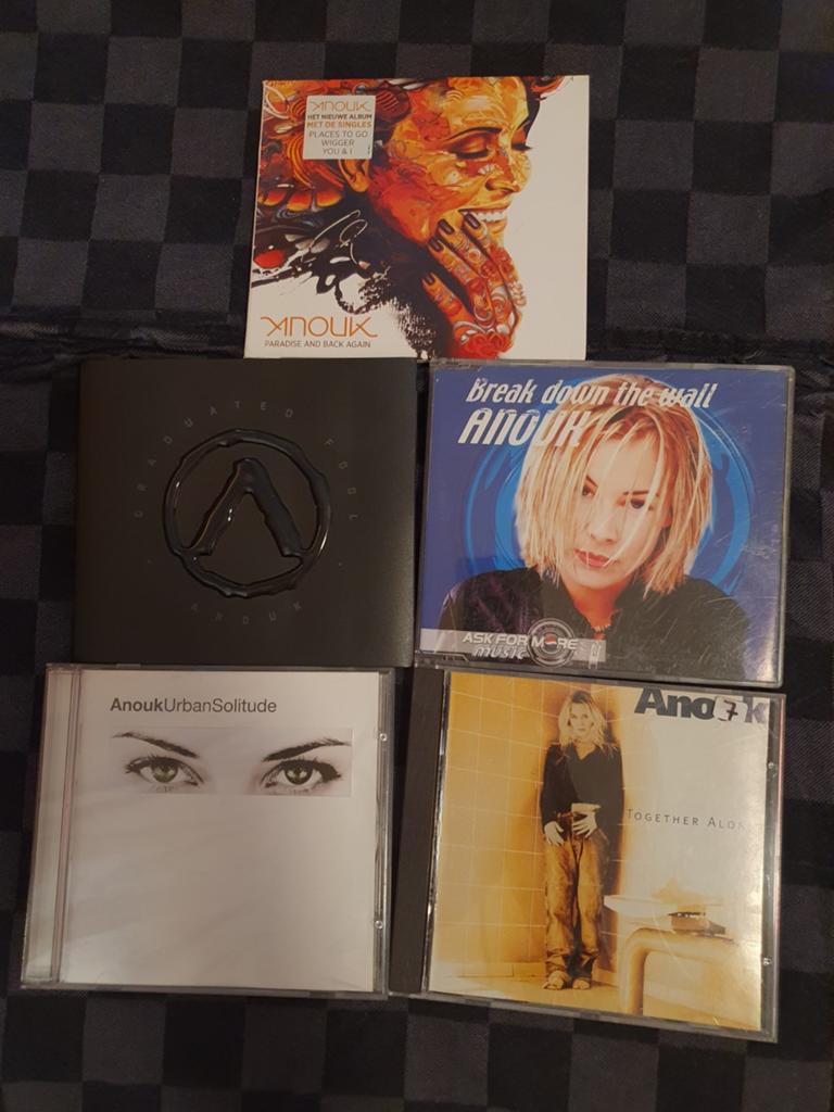 Anouk 5 cd's voor 4 euro partij collectie cd, Verzenden, Gebruikt, Poprock