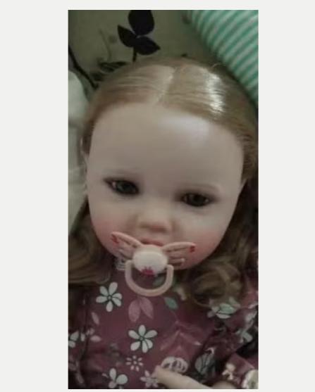 Realistische peuter pop levensecht Lottie (60cm), Ophalen of Verzenden, Nieuw, Pop