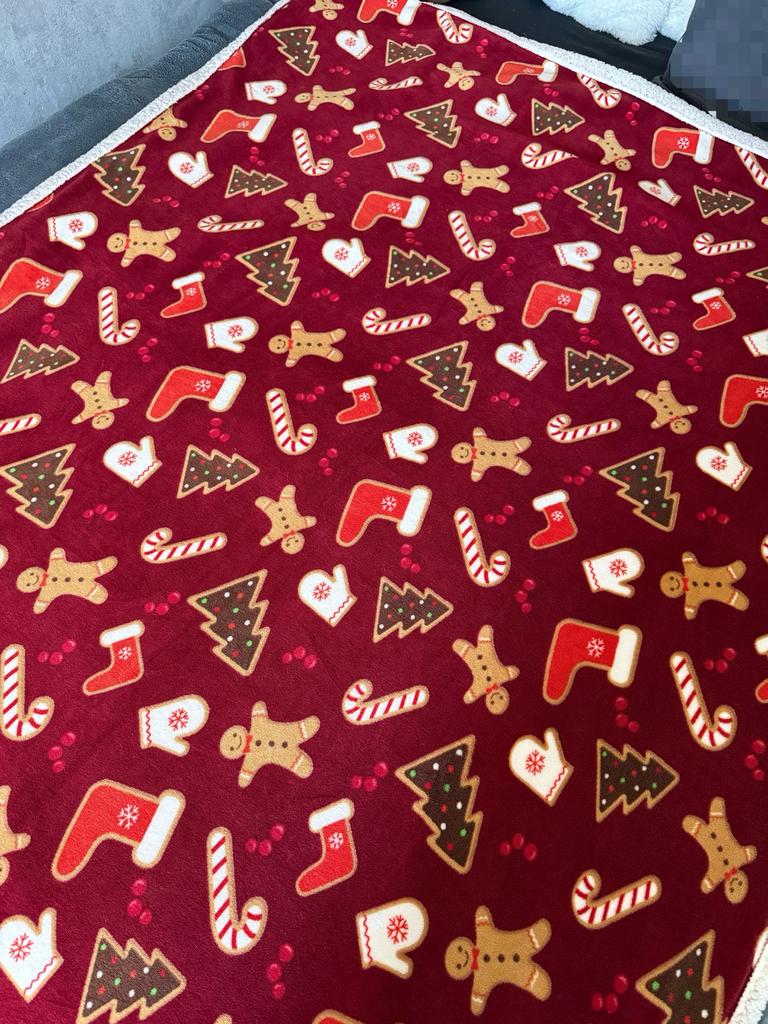 Kerst deken, Huis en Inrichting, Verzenden, Zo goed als nieuw