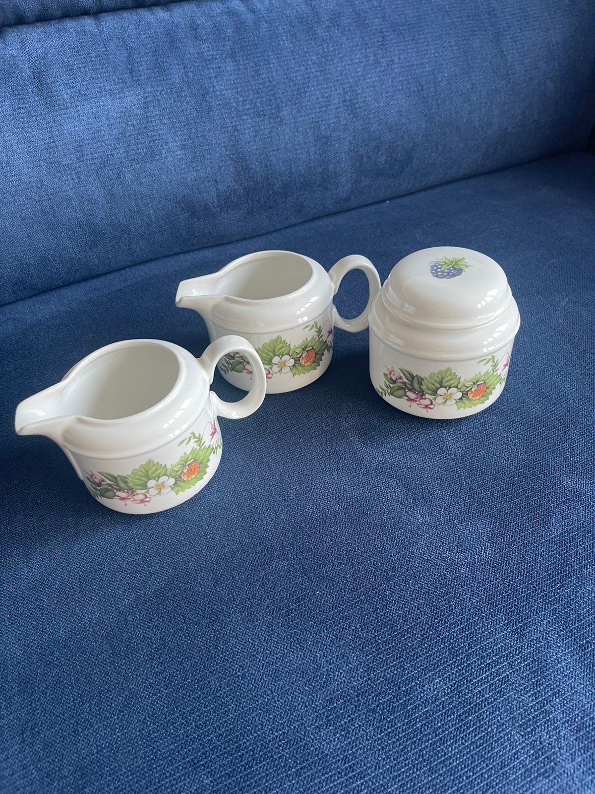 Libelle Marjolein Bastin melkkannetjes & suikerpot + deksel, Huis en Inrichting, Keuken | Servies, Overige typen, Ophalen of Verzenden
