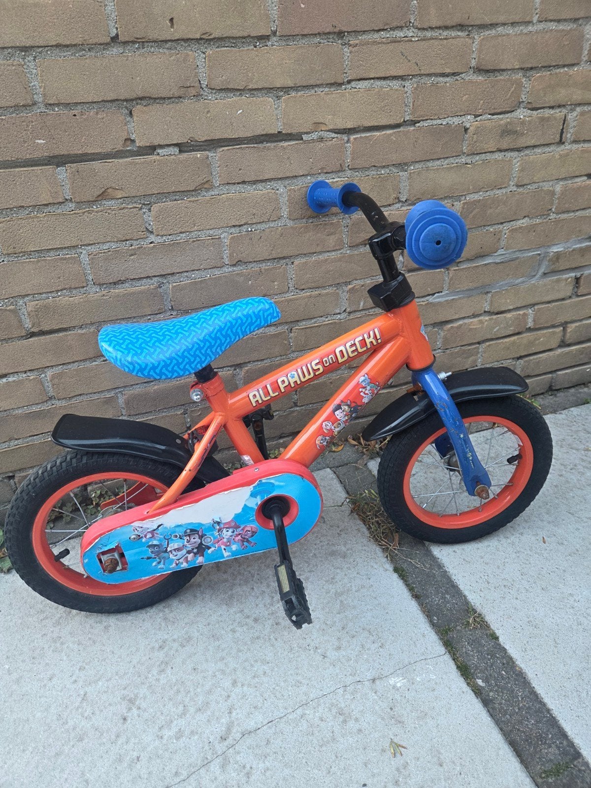 Paw Patrol kinderfiets met zijwieltjes, Fietsen en Brommers, Fietsen | Kinderfietsjes, Ophalen, Paw Patrol, Zijwieltjes, Gebruikt