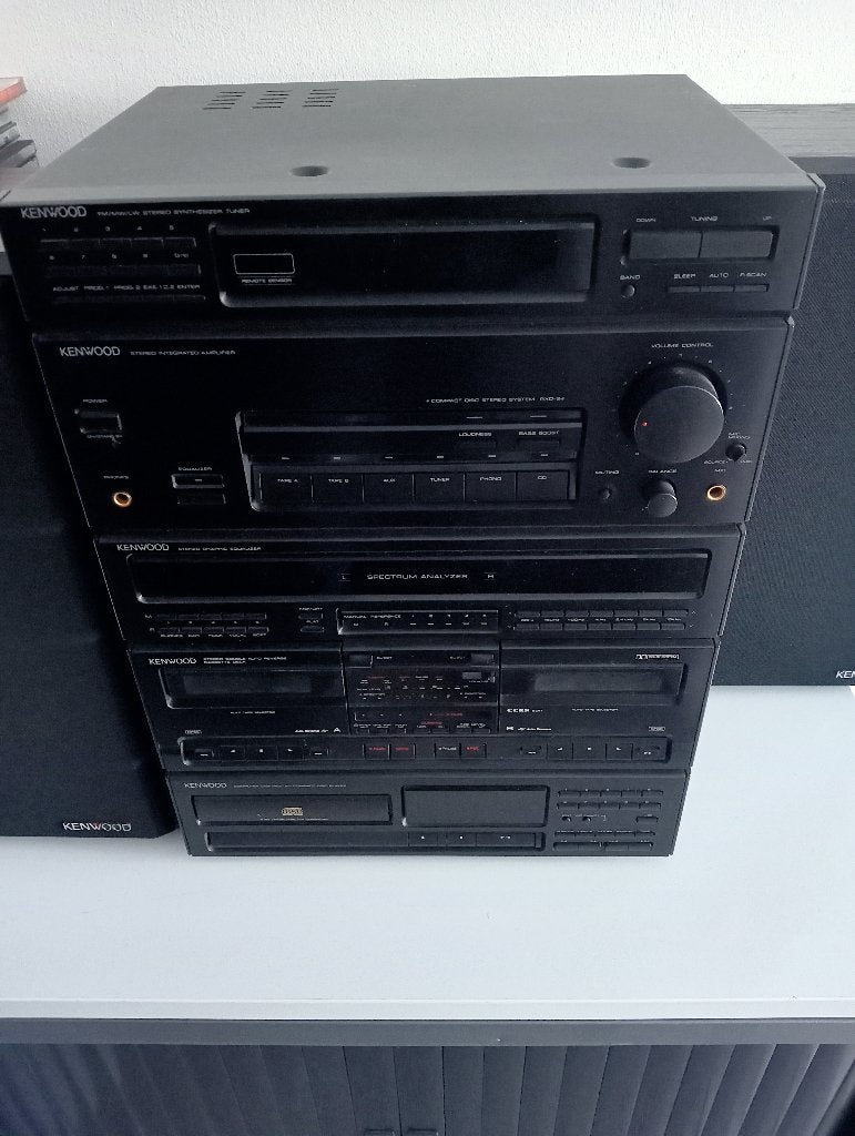 Kenwood stereo set, Microset, Ophalen, Overige merken, Tuner of Radio