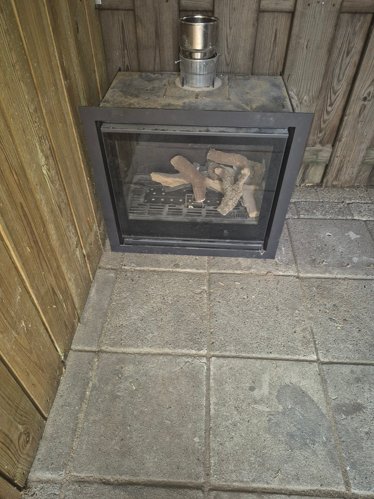 Gashaard met afstandsbediening, Huis en Inrichting, Ophalen, Gebruikt, Inbouwhaard, Gashaard