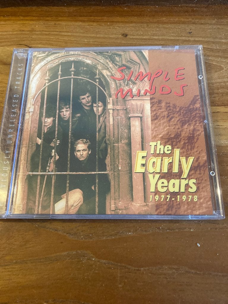 Very Rare!! Simple Minds - The Early Years 1977 - 1978 (New, Verzenden, Zo goed als nieuw, Poprock