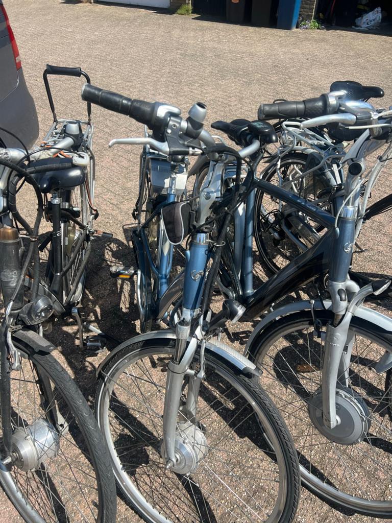 Partij opknappers: 5 fietsen, sommige werken nog, Fietsen en Brommers, Ophalen of Verzenden, Gebruikt, Overige merken