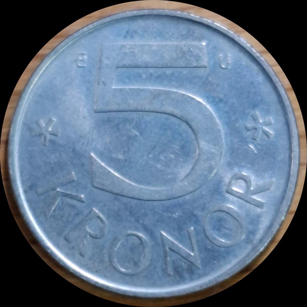 28# Zweden 5 Kronor 1984 km853, Ophalen of Verzenden, Overige landen
