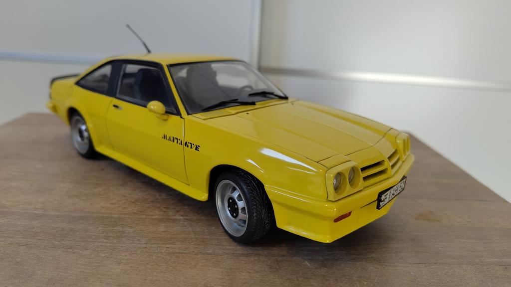 Opel Manta B GTE - 1:18 - Revell, Ophalen of Verzenden, Zo goed als nieuw, Auto, Revell