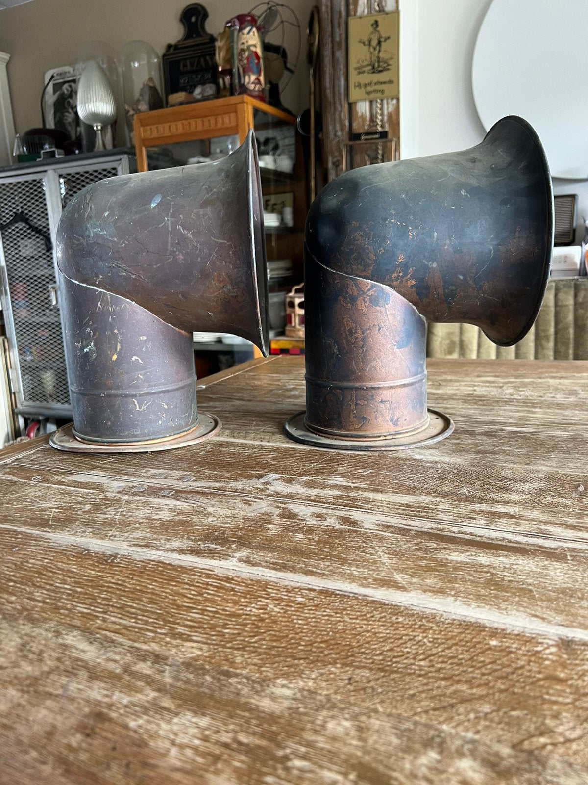 OUDE SET LUCHTHAPPERS SCHEEPSVAART TER DECO, Ophalen of Verzenden