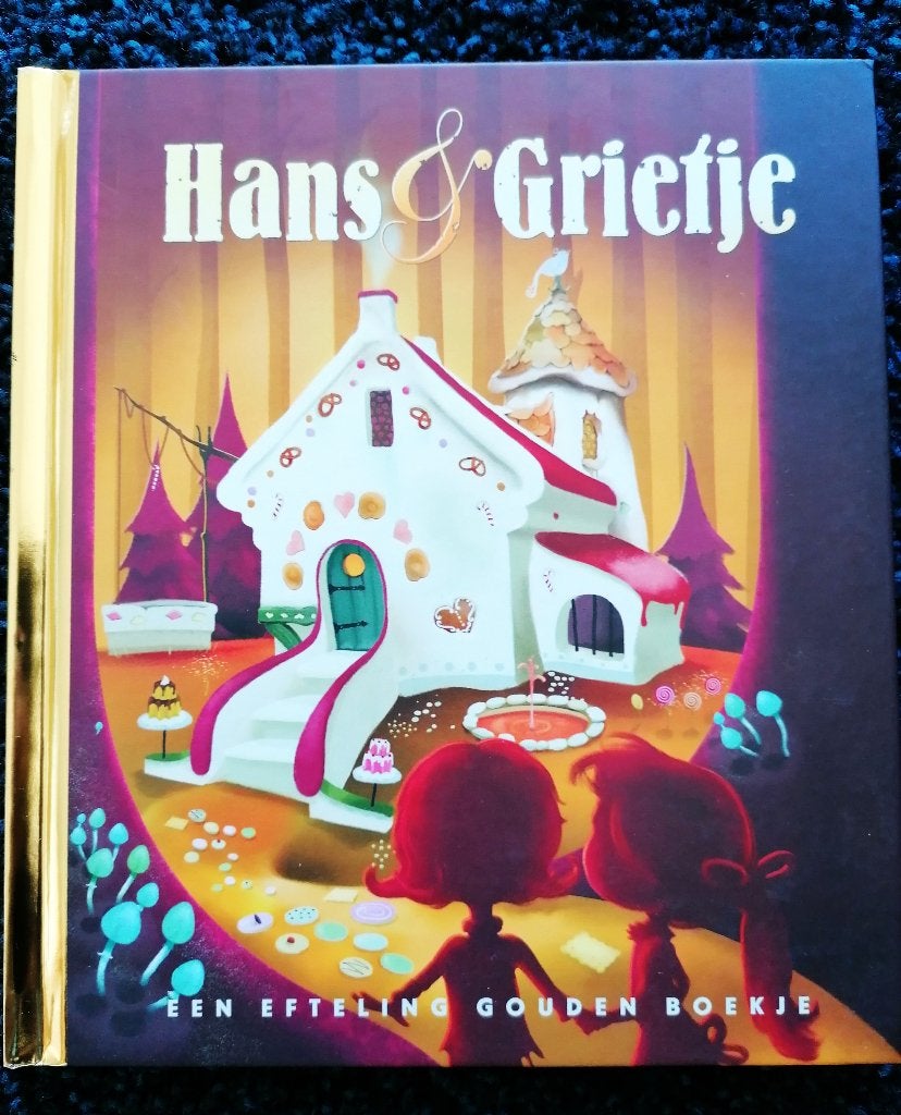 Efteling Gouden Boekje - Hans en Grietje (ZGAN)., Verzamelen, Efteling, Verzenden, Zo goed als nieuw, Overige typen