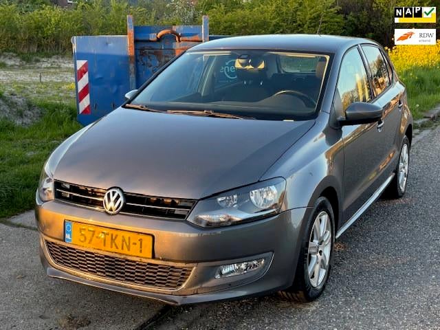 Volkswagen Polo 1.2 TSI BlueMotion Highline 5-Drs ECC Audio-, Euro 5, Stof, 4 cilinders, Origineel Nederlands