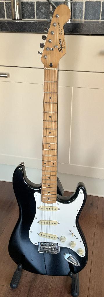 Squier Stratocaster Korea 32 jaar oud, Ophalen, Gebruikt, Solid body, Overige merken