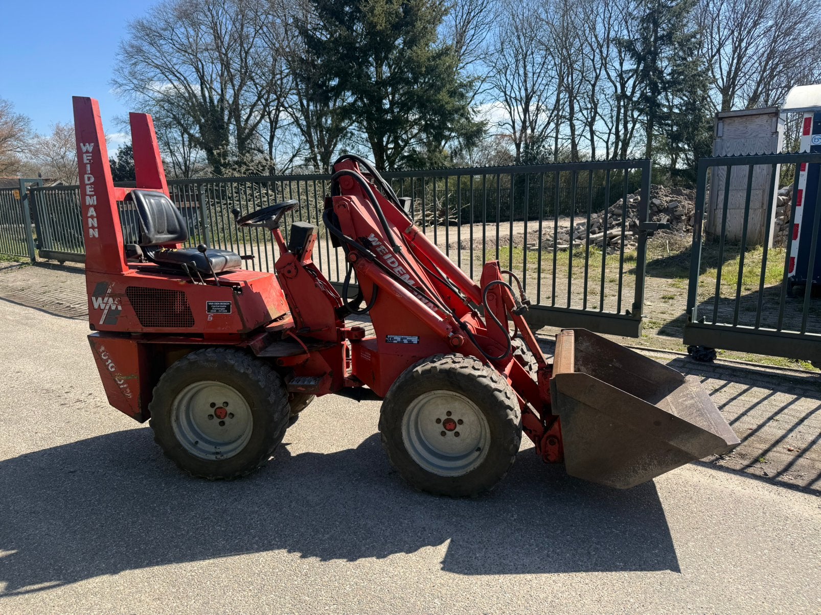 Weidemann shovel, Ophalen, Weidemann, Weidemann, Weidemann