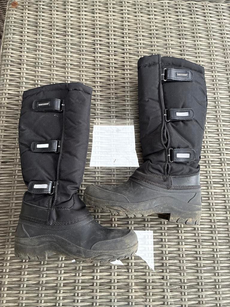 Gevoerde paardrijlaarzen mt 34, Dieren en Toebehoren, Paardrijkleding, Ophalen, Gebruikt, Kinderen, Schoeisel