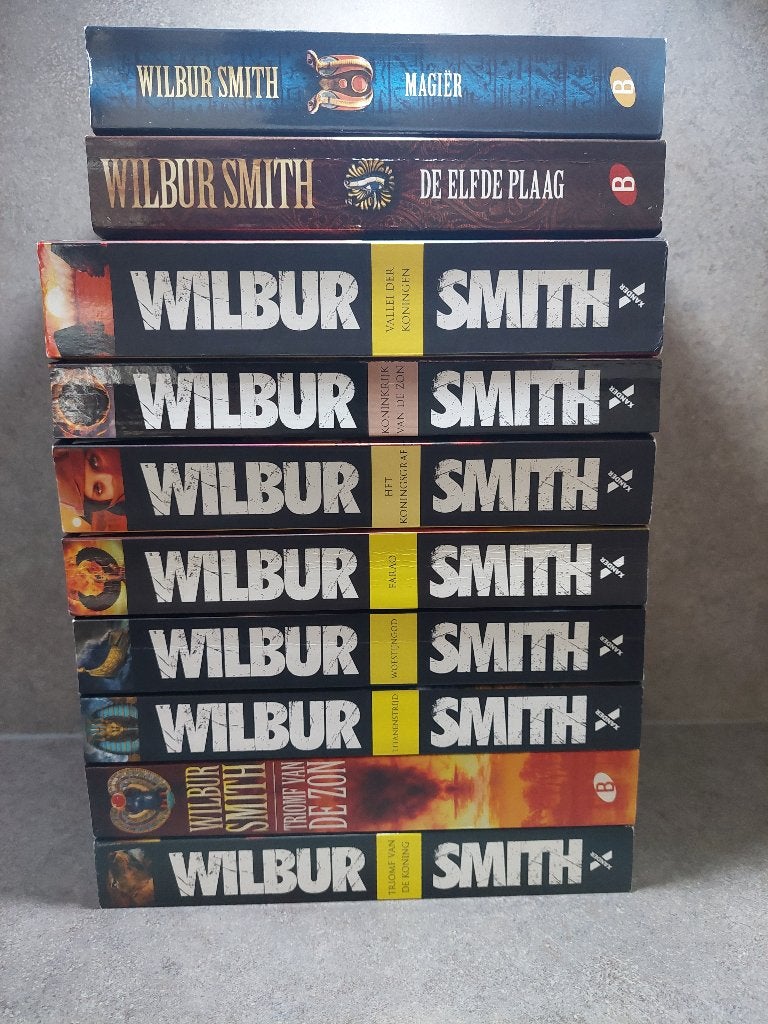 De Egyptische trilogie van Wilbur Smith, Ophalen, Zo goed als nieuw, Wilbur Smith