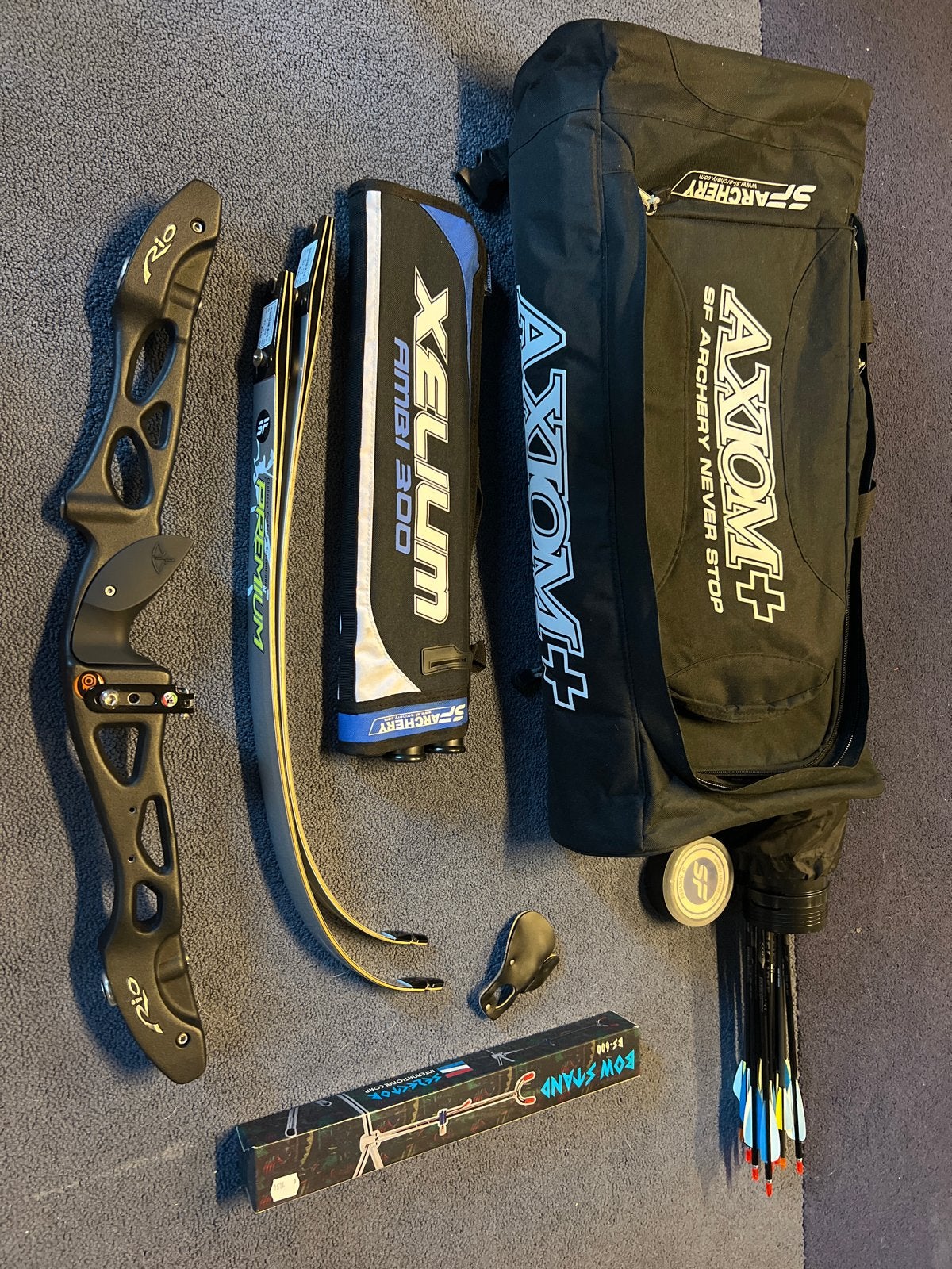 Rio RU25 Recurve Handboog Compleet met Toebehoren, Verzenden, Zo goed als nieuw, Recurveboog