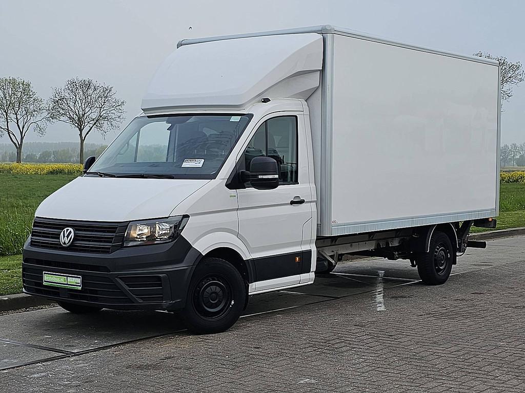 Volkswagen Crafter 35 2.0 TDI Bakwagen Laadklep Airco Zijdeu, Stof, Gebruikt, Zwart, 4 cilinders