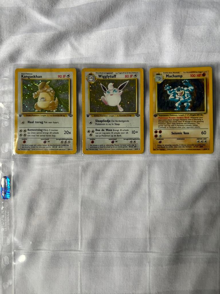 Mega collectie 1st edition WOTC oude pokemon kaarten, Ophalen of Verzenden, Zo goed als nieuw, Meerdere kaarten
