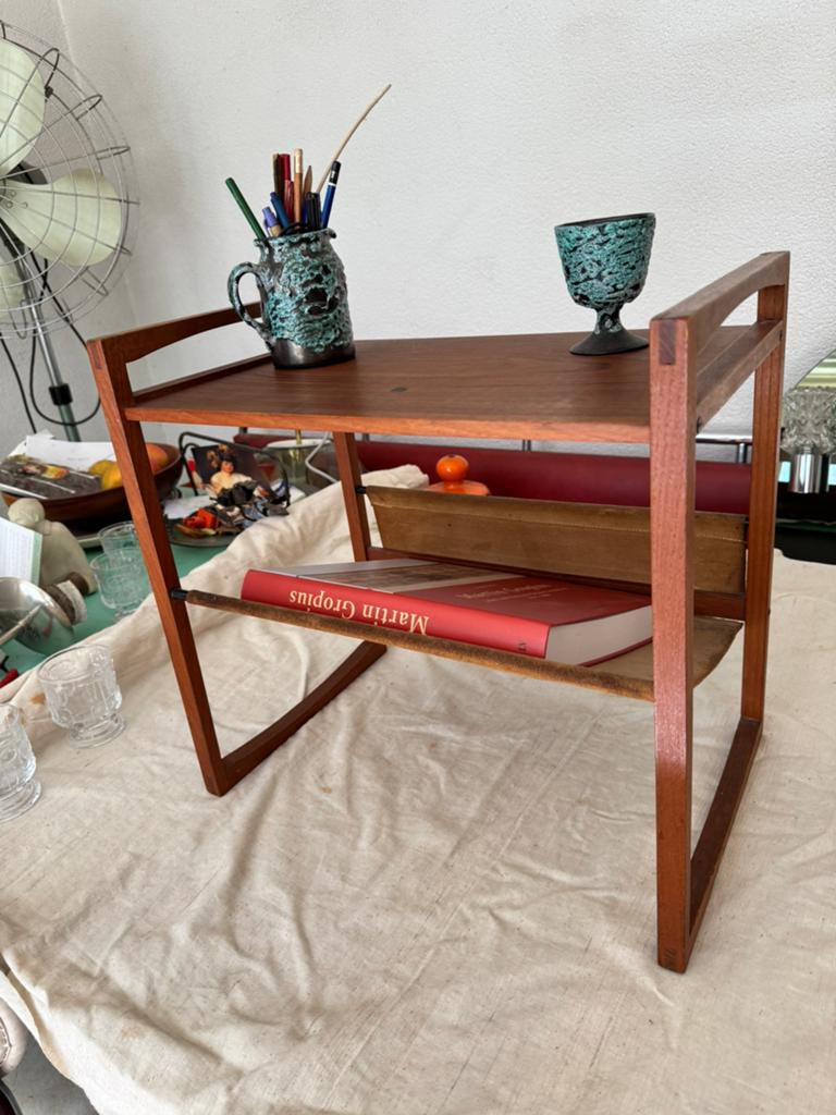 Lectuurhouder,Kai Christiansen,Deens,fifties,sixties,vintag, Huis en Inrichting, Tafels | Sidetables, Gebruikt, 50 tot 100 cm